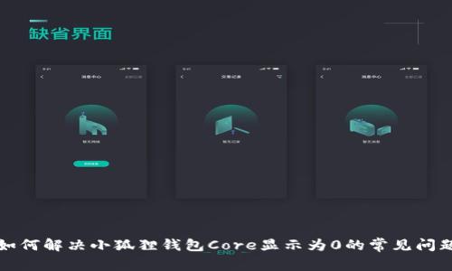 如何解决小狐狸钱包Core显示为0的常见问题