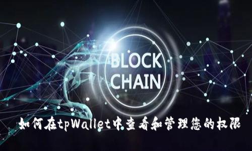  如何在tpWallet中查看和管理您的权限