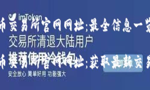 数字货币交易所官网网址：最全信息一览

数字货币交易所官网网址：获取最新交易所信息