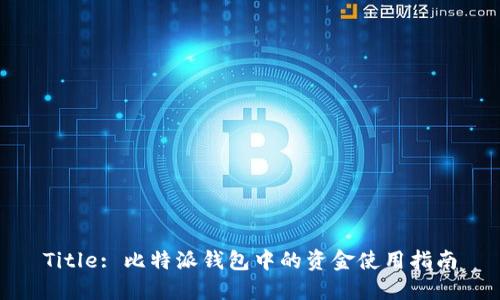 Title: 比特派钱包中的资金使用指南