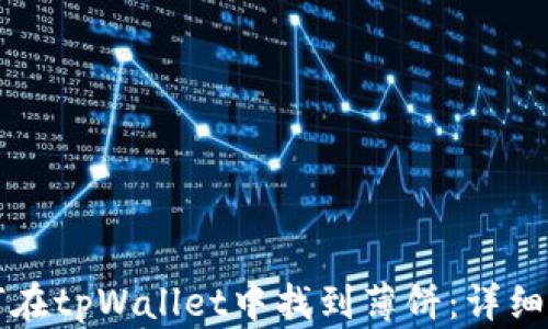 
如何在tpWallet中找到薄饼：详细指南