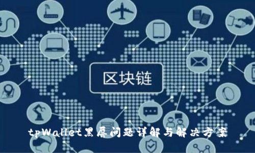 tpWallet黑屏问题详解与解决方案