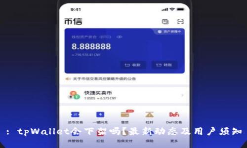 : tpWallet会下架吗？最新动态及用户须知