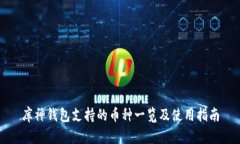 库神钱包支持的币种一览